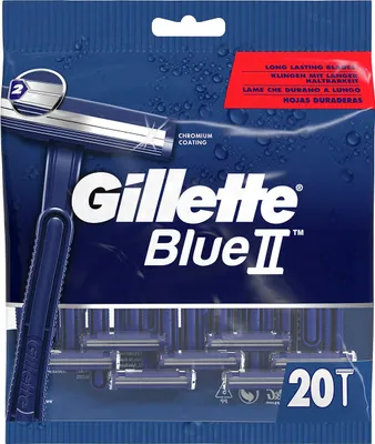 Produktbild von Gillette Blue II Disponsable Razors 20 Units