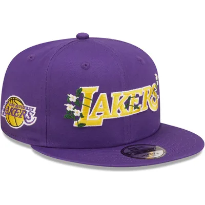 Produktbild von New Era 9Fifty Snapback Cap - FLOWER Los Angeles Lakers - M/