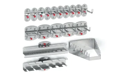 Produktbild von Kappes Rasterplan Werkzeughaltersortiment 18tlg - 4027.04.0001