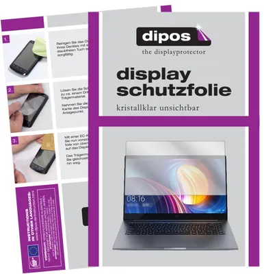Produktbild von 2x Schutzfolie für Xiaomi Mi Notebook 15.6 klar Displayschutzfolie Folie Display