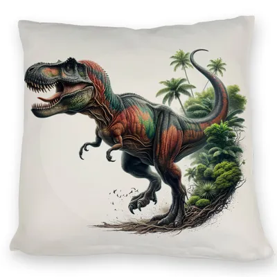 Produktbild von T-Rex Dinosaurier Kissen