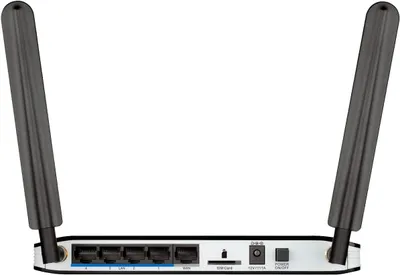 Produktbild von D-Link DWR-921/B, 10, 100 Mbit/Sek, 10/100Base-T(X), 802.11b, 802.11g, 802.11n, 150 Mbit/Sek, Ethernet (RJ-45), 3G, 4G, HSDPA, UMTS