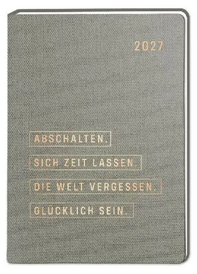 Produktbild von Terminplaner NatureArt 2027 Spruch