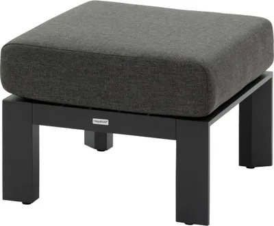 Produktbild von Gartenhocker "evasion" graphit aluminium und olefin  - Hespéride