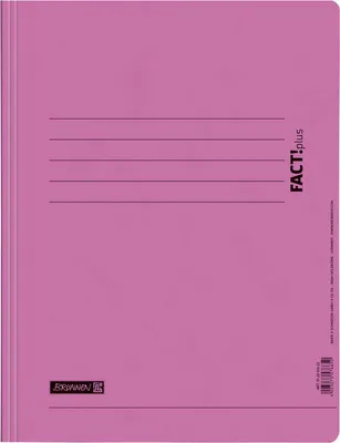 Produktbild von Schnellhefter A4 Karton 375g/qm rosa Packung mit 25 Stück