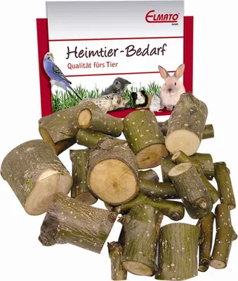 Produktbild von Elmato 10149 Knabberhölzer-Obstmix, unbehandelt Zusatzfutter 1x 90g