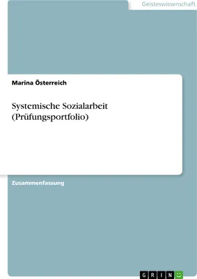 Produktbild von Systemische Sozialarbeit (Prüfungsportfolio)