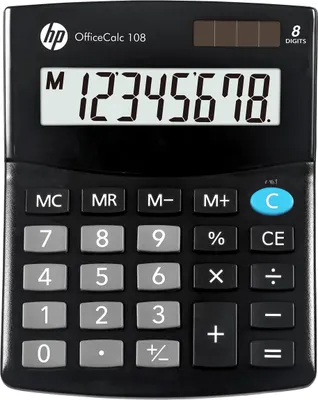 Produktbild von HP Tischrechner OfficeCalc 108