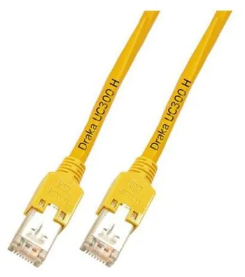 Produktbild von EFB RJ45 Patchkabel F/UTP, Cat.5e, TM11, UC300, 2m, gelb