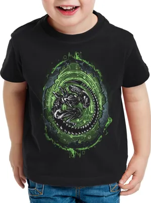 Produktbild von style3 Alien Brut Kinder T-Shirt xenomorph