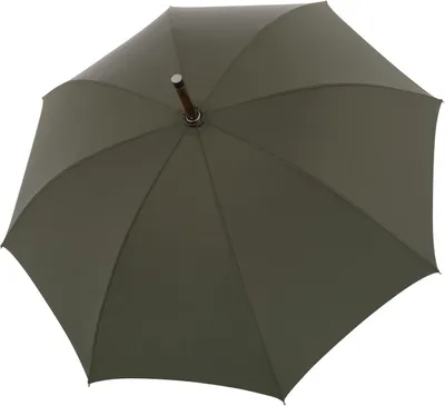 Produktbild von doppler Manufaktur Stockregenschirm Regenschirm Kastanie Oxford Olive Green dunkelgrün
