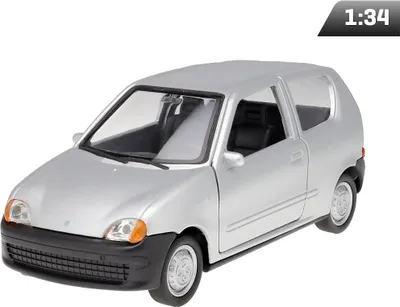 Productafbeelding van Model 1:34, FIAT Seicento, zilver