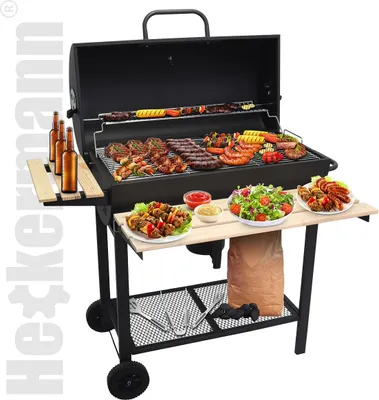 Zdjęcie produktu dla Grill węglowy Heckermann KY1813-24F