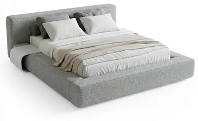 Obrázek produktu pro Čalouněná postel DreamLux Imperio 180 x 200 cm s roštem a úložným prostorem látka Loop 17, productTiles.product.images.aiGenerated