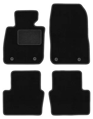 Immagine prodotto di Tappetini in moquette per Mazda CX-3 2015- (crossover) – set 4 pezzi, neri, su misura – Wielganizator LUX