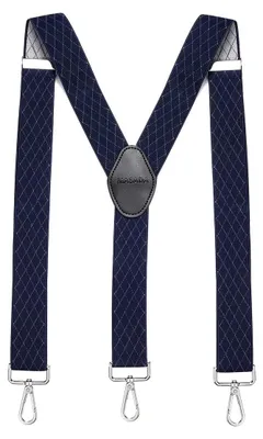 Productafbeelding van Bretels heren - Karabijnhaak - 3,5 cm - Tot 195 cm
