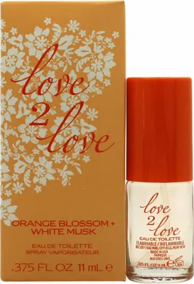 Zdjęcie produktu dla Love2Love Orange Blossom + White Musk woda toaletowa 11ml spray