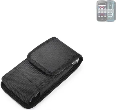 Produktbild von Holster Gürteltasche kompatibel mit Unihertz Jelly Star Holster Gürtel Tasche wasserabweisend Handy Hülle Schutz Hülle Outdoor schwarz K-S-Trade