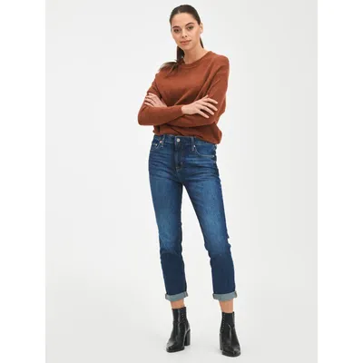 Produktbild von GAP Jeans – Universal Slim Boyfriendjeans mit mittlerer Leibhöhe 692524-00__24