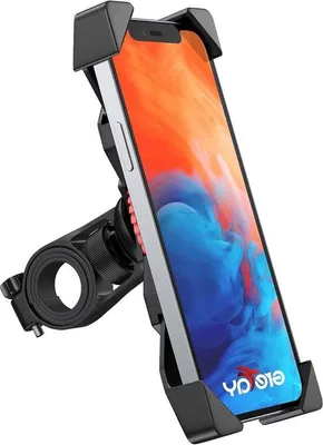 Immagine prodotto di Supporto per bicicletta ruotabile a 360° per smartphone da 35-65 pollici