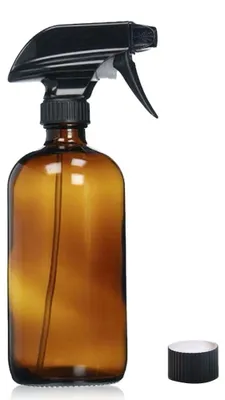 Immagine prodotto di Solidchoice - Flacone spray in vetro ambrato, capacità 1000 ml