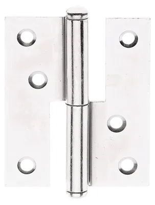 Produktbild von GAH-Alberts Aushebescharnier, Scharnier, Gelb, Stahl, Außentürelement, 80 mm, 5 mm