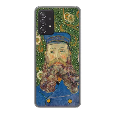 Produktbild von MuchoWow® Handyhülle Schutzhülle Hülle für Samsung galaxy a73 Porträt des Postboten Joseph Roulin - Vincent van Gogh Silikon Softcase Handy Hülle - Handyhülle
