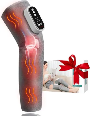 Produktbild von Wireless Bone Massager - Kniekompression - Muskelentspannung Erholung - Heizung Knie - 19x14x10 cm - Grau