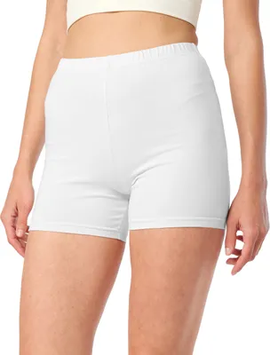 Produktbild von Merry Style Damen Shorts Radlerhose  Kurze Hose Boxershorts aus Viskose MS10-283(Weiß, 4XL)