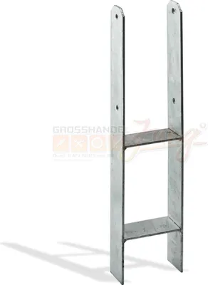 Produktbild von H - Anker Pfostenträger 121x60x295x600