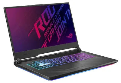 Produktbild von Asus ROG Strix G G731 G731GV-EV095T 43,9 cm (17,3 Zoll) Gaming-Notebook - Intel Core i7 9th Gen i7-9750H - 16 GB - 256 GB SSD - Schwarz - 1920 x 1080 - Windows 10 Home - NVIDIA GeForce RTX 2060 mit 6 GB - IPS-Technologie (In-Plane-Switching) - IEEE 802.11ac Wireless LAN Standard