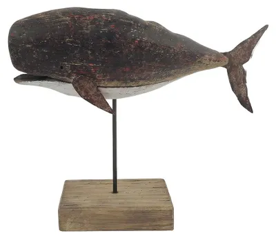 Imagen del producto de Figura decorativa de Clayre & Eef, color marrón madera