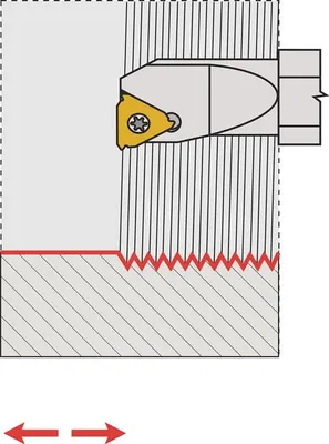 Image de Barre d'alésage A25R-SIR16 droite