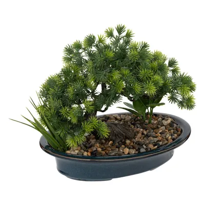 Image de Plante artificielle en pot, bonsaï, 25 cm