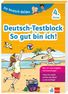 Image de Klett Die Deutsch-Helden: Deutsch-Testblock So gut bin ich! 4. Klasse