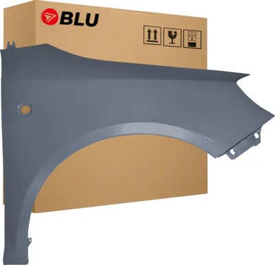 Produktbild von BLU Kotflügel Passend für Skoda Fabia II (5J) | Roomster LF8J Rechts Grau AnthrazitGrau | 2007-2015 | Vorderseite Vorne | Lackiert | Einbaufertig
