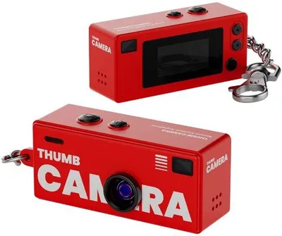 Obrázek produktu pro Miniaturní kompaktní kamera s rozlišením 1080p, retro videokamera, malý přenosný videorekordér s bleskem, paměťová karta 32 GB