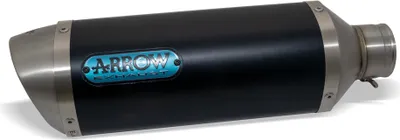 Zdjęcie produktu dla Tłumik tylny Exhaust Arrow Street Thunder aluminiowy, czarny z homologacją do KTM Duke / RC (125 - 390 ccm)