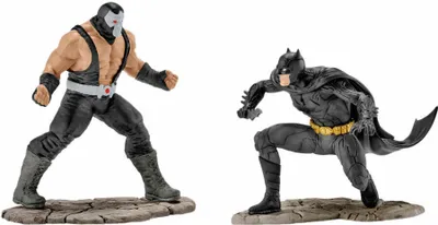 Produktbild von Schleich DC Comics Batman vs Bane, Superheld, Bösewicht, Actionfigur, Spielfigur, Figuren, 22540