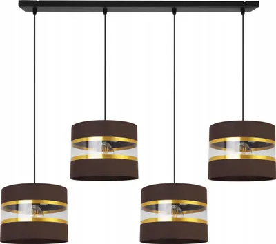 Immagine prodotto di Lampada a sospensione Plafoniera Lampadario Paralume in tessuto Moderno