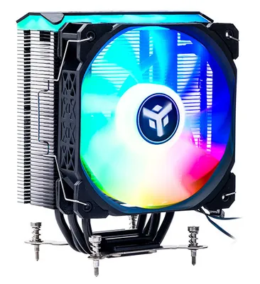 Immagine prodotto di itek ICY-4HLA Processor Cooler 12 cm Nero, Bianco
