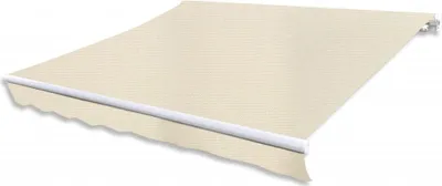 Image de VidaXL Auvent motorisé extensible 400 cm crème