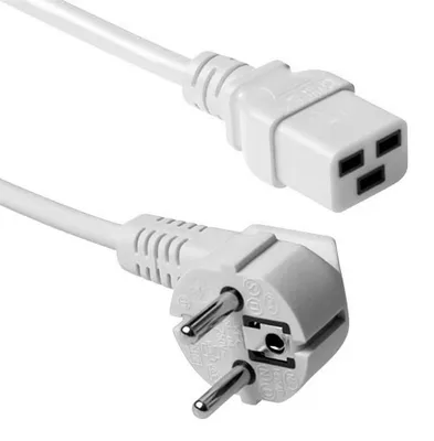 Obrázek produktu pro ACT AK5415, 1,8 m, CEE7/7, C19 rozdvojovač, 250 V, 16 A
