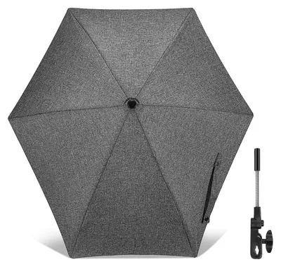 Image de Parasol UPF 50+ pour poussette avec pince universelle