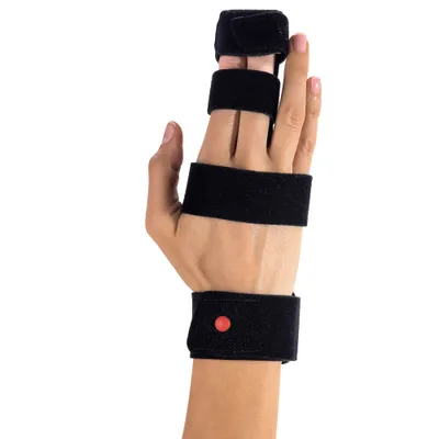 Produktbild von DONJOY® DigiForm™ Fingerorthese Größe: S/M, Farbe: schwarz