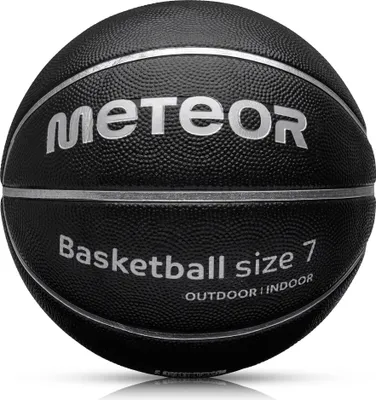 Produktbild von Basketball Ball Training Größe #7 schwarz/silbern