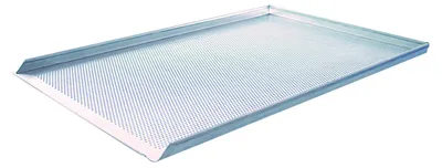 Immagine prodotto di Lamiera forata in alluminio 780 x 580 x 25 mm, 3 lati a 90°