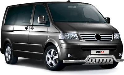 Produktbild von Frontbügel Frontschutzbügel für VW T5 2003-2015 mit ABE Stahl Silber Rammschutz