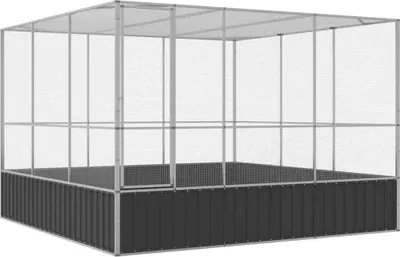 Obrázok produktu pre vidaXL Voliéra strieborná 311x307x212 cm oceľ