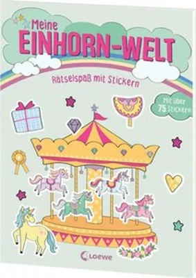 Obrázok produktu pre Meine Einhorn-Welt - Rätselspaß mit Stickern